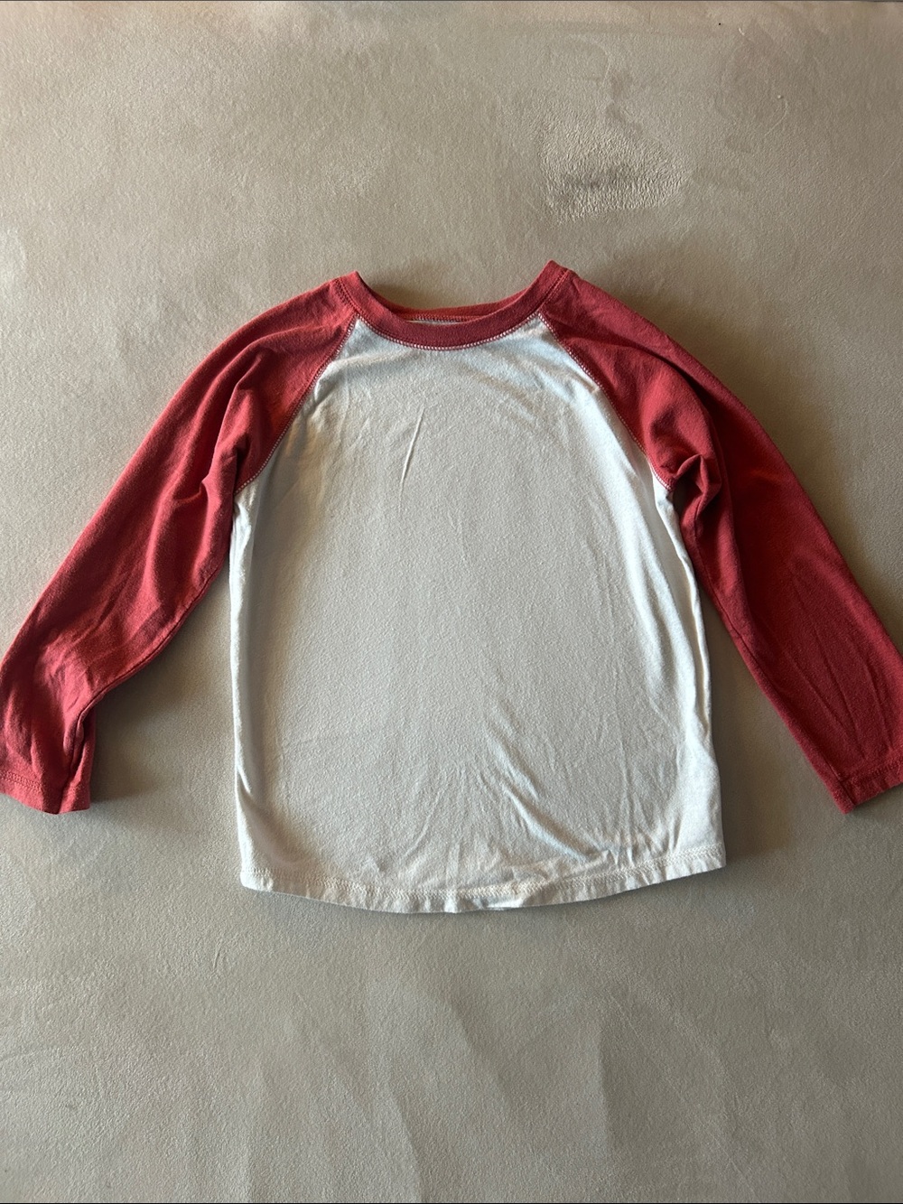 Garanimals Red and White Raglan Long Sleeve Tee